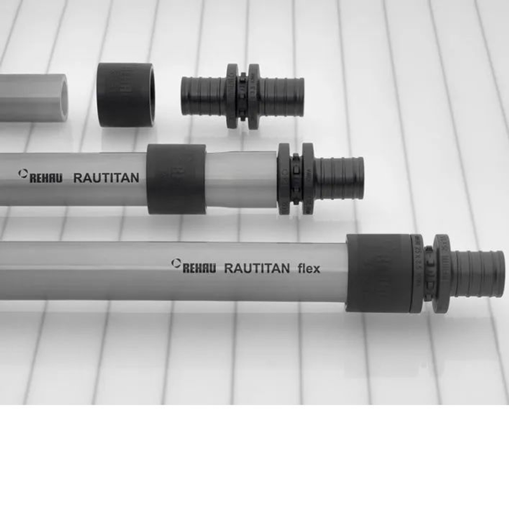 Угольник для PE-X труб аксиальный PPSU Дн 20х90гр RAUTITAN PX Rehau 11600221001