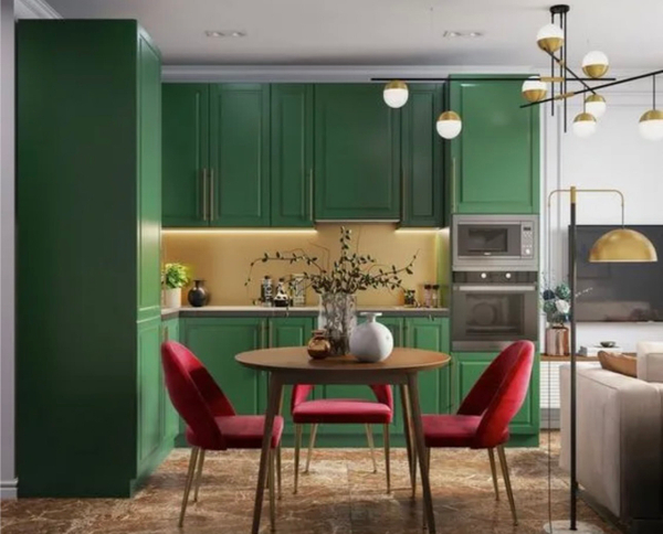 Примеры современных кухонь в дизайне из интернета