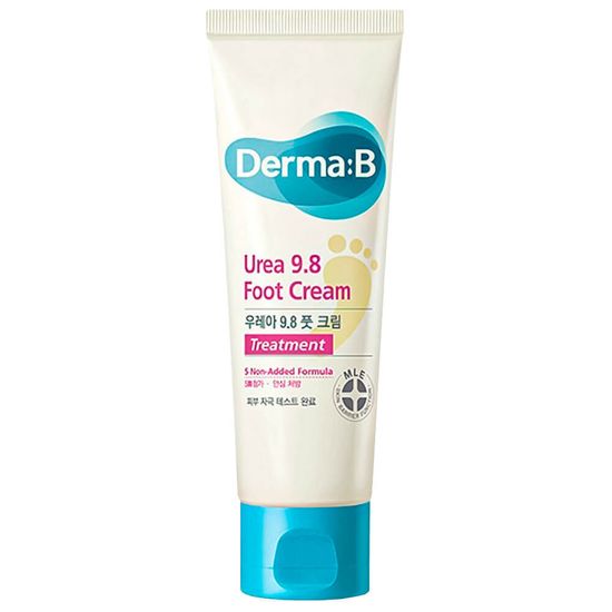 Derma:B Крем для ног увлажняющий - Urea 9.8 Foot Cream 80 мл