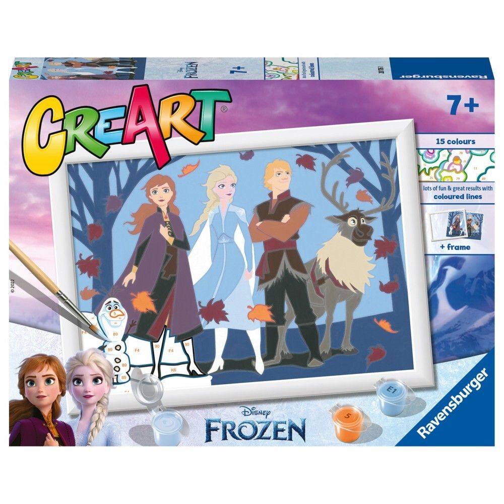 Ravensburger - CreArt Раскраска Frozen: Лучшие друзья 201761 / артикул   201761  / GTIN 4005556201761