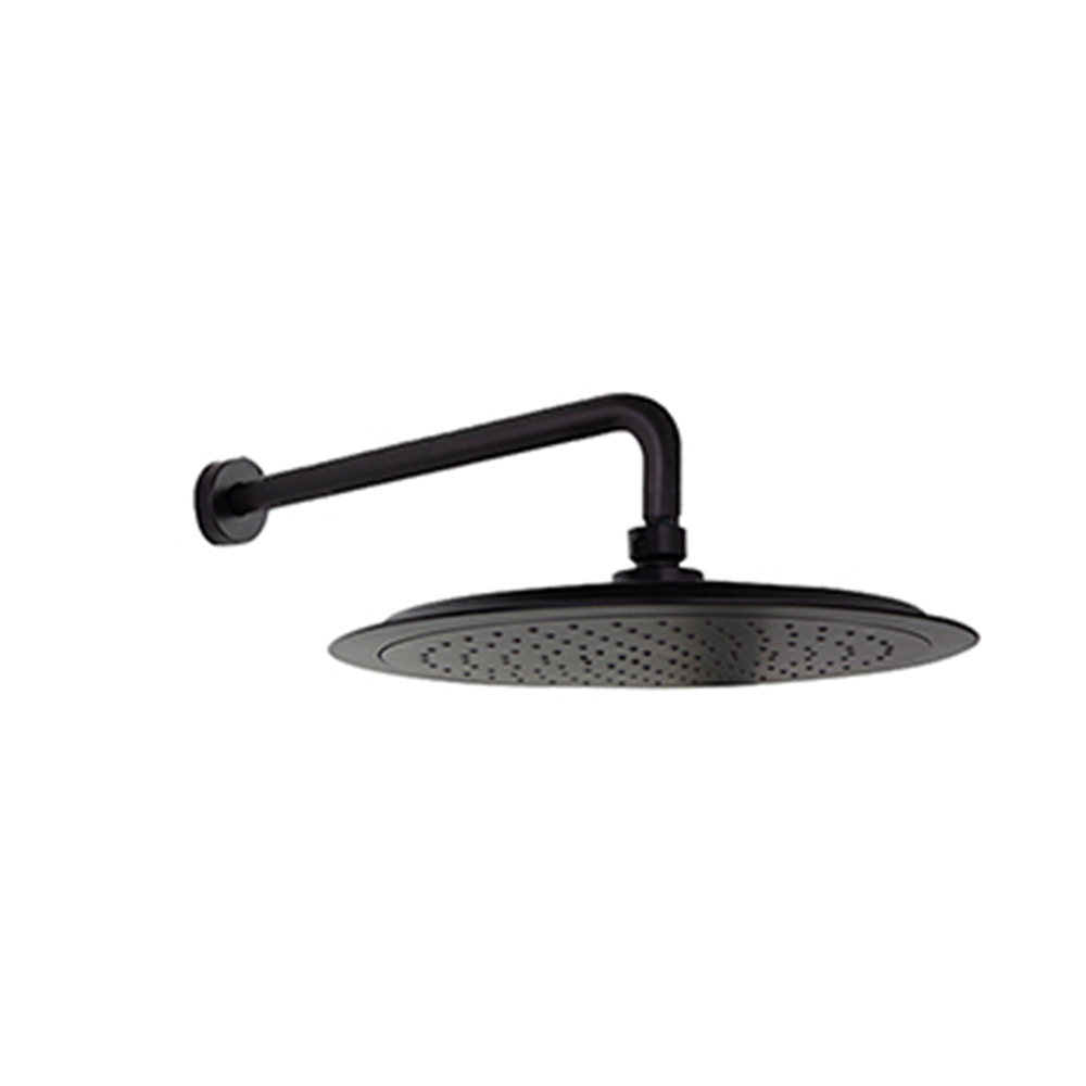 Тропический душ настенный круглый ABS BHRP240NM чёрный