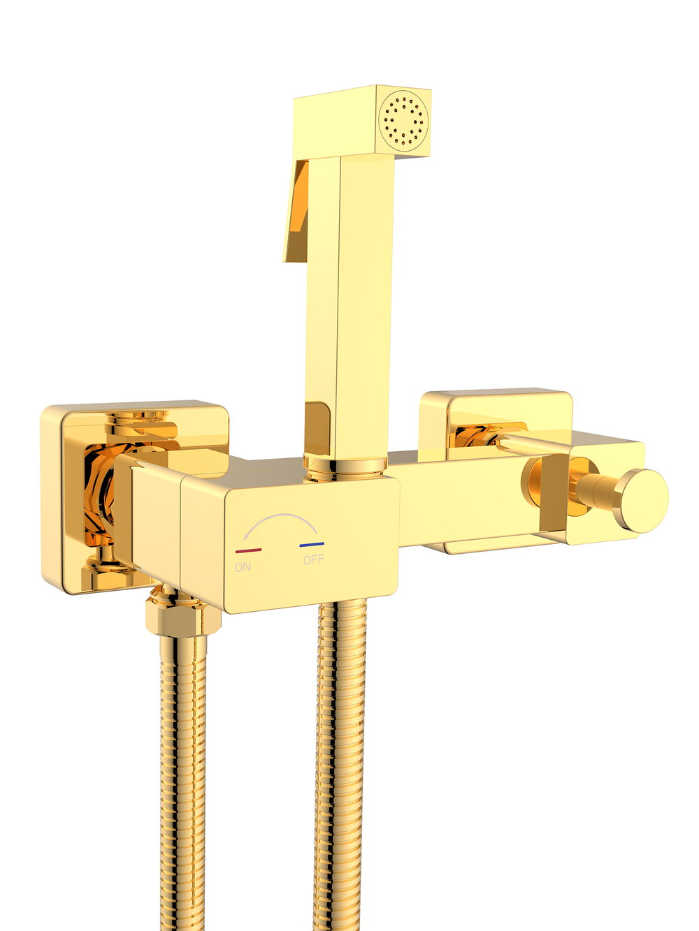 Гигиенический душ WeltWasser  HIGI Q02 GL 10000013678 латунь  Золото