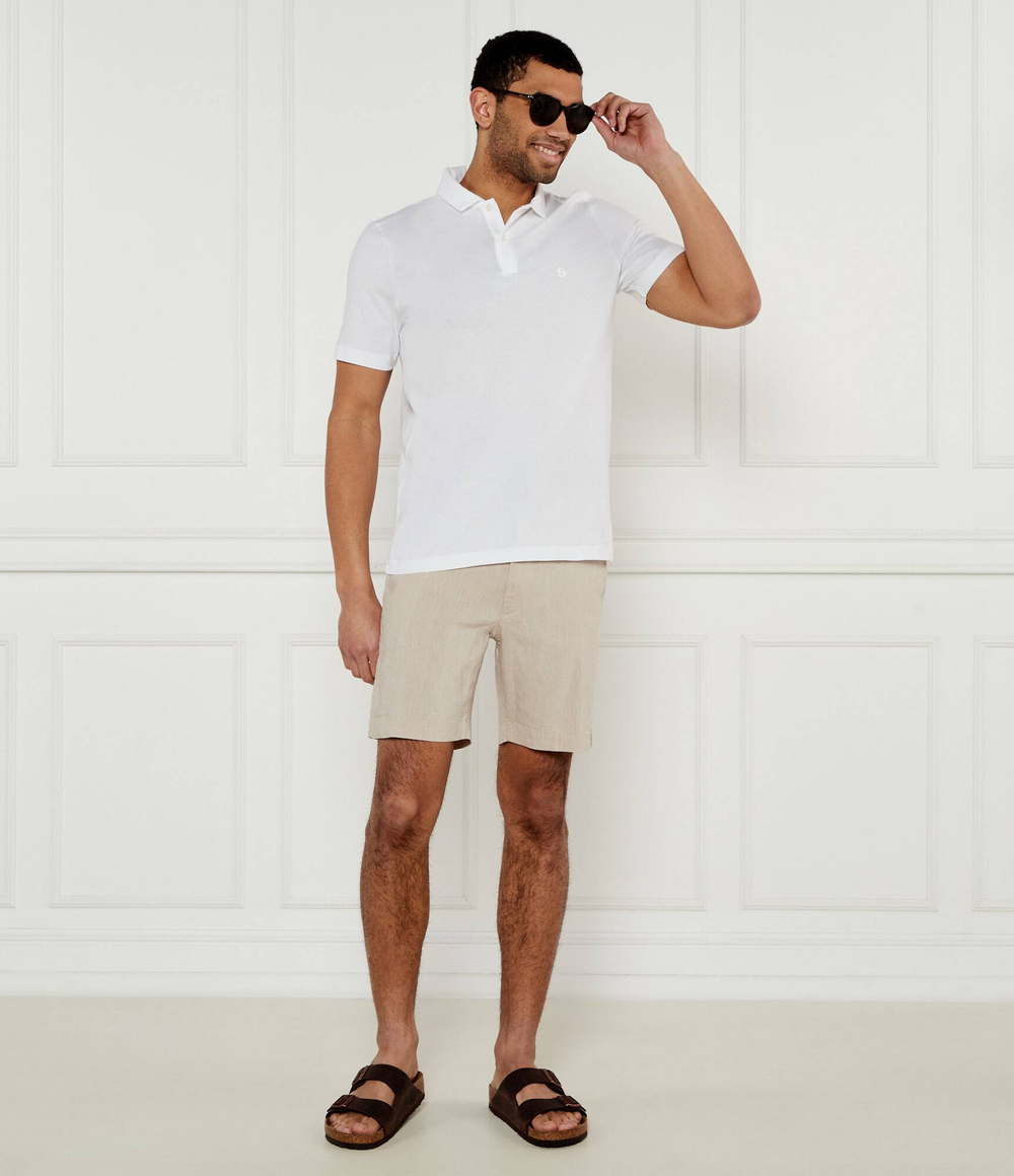 Поло C-Parlay 222 BOSS BLACK - белый(50539814)