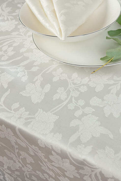 Скатерть 150x180 и 6 салфеток Dreams ТО-2302-Fiori Flandra шампань