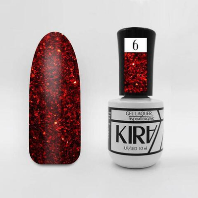 КИРА Гель-лак   NIGHT  №006 10 мл.