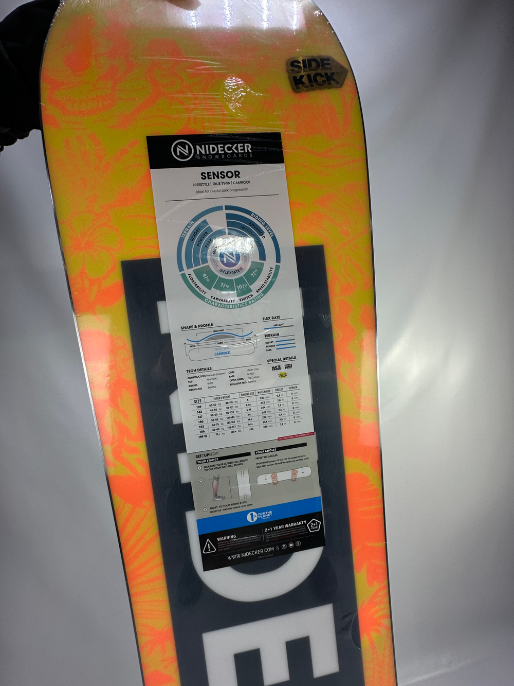 Сноуборд Nidecker Sensor