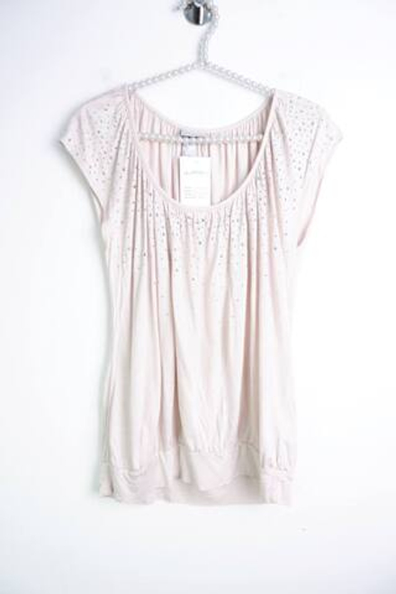 Топ H&M со стразами, маркировка S, визуально на 44 размер