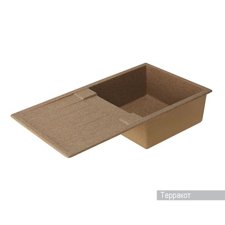 Кухонная мойка AQUATON Верона 85 Терракот