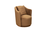 Кресло Garda Decor Верона Базовая (Verona Basic) вращающееся велюр коричн. Colt004-KOR 70*77*80 см