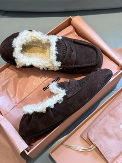 Miu Miu Suede Loafers (3 colors)