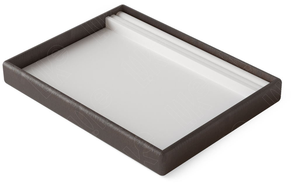 Дисплей для показа ювелирных изделий/2 горизонтальных валика/213*163*25 мм.