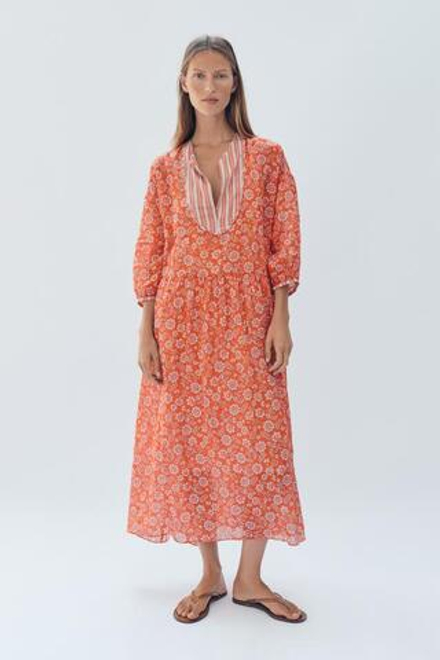 ZARA ШЛЕПАНЦЫ ИЗ РЕЗИНЫ, КОРИЧНЕВЫЙ