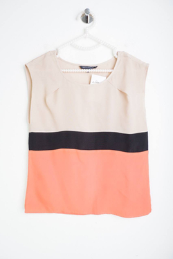 Топ Top Secret свободного кроя, маркировка 34, визуально на 40 размер