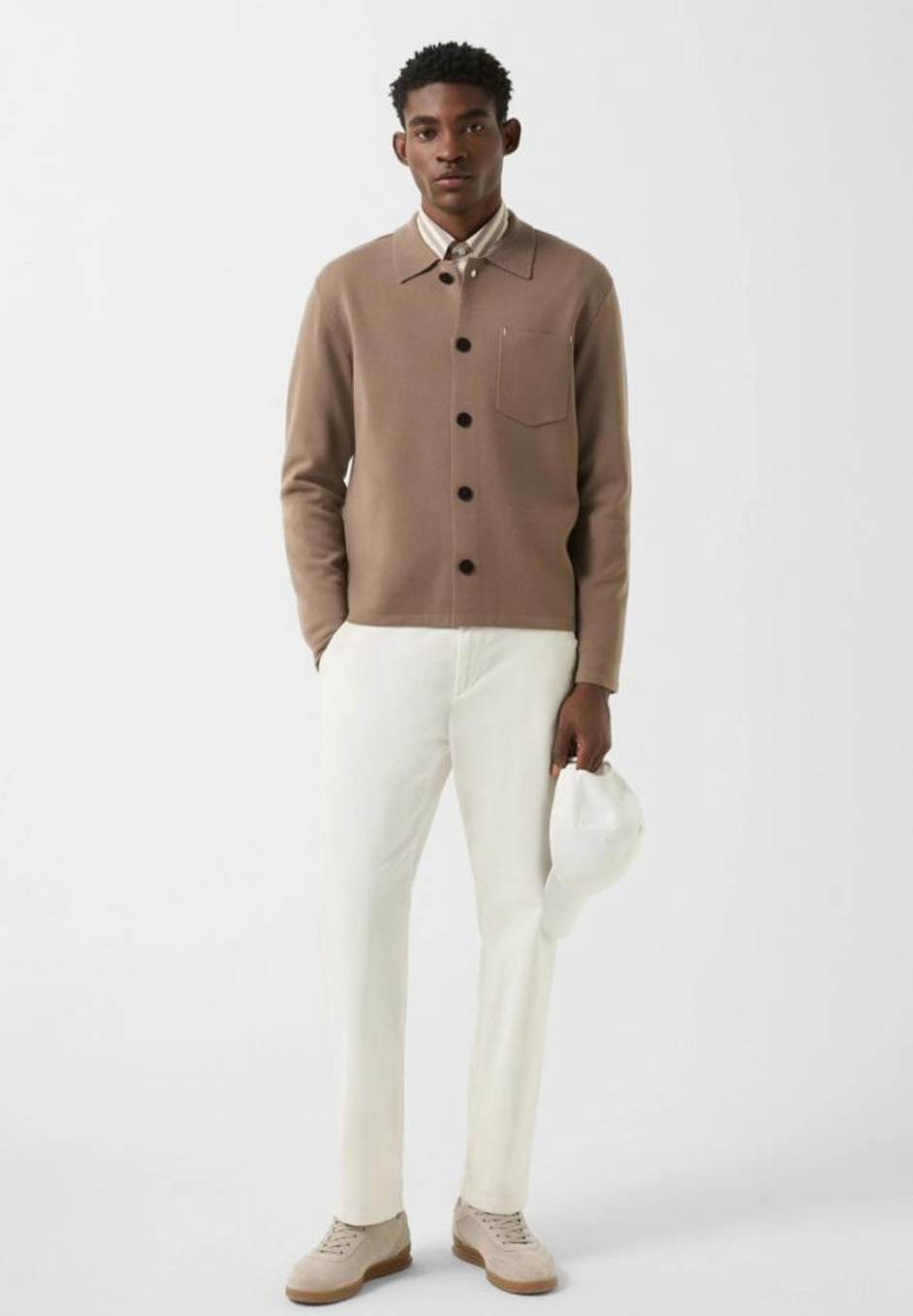 Рубашка BOGNER OLAF в бежевом цвете