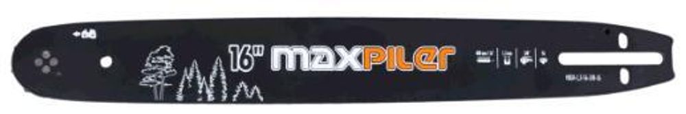 Шина для электропилы MXGB (400мм./16&#39;&#39;, 3/8&#39;&#39;, 1.3мм, 59 зв.(PKE405-C4, PKE405-C5)MXGB-1,3-59-3/8-16
