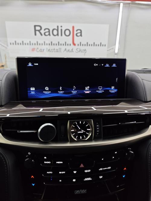 Магнитола для Lexus LX570 2016+ и LX450d - RDL-LEX-LX16 монитор 12.3" на Android 13, Быстрая, CarPlay, 4G SIM-слот