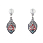 Серьги Clara Bijoux A51854.4.T BW/R