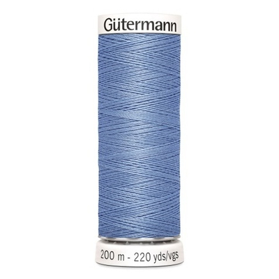 Нить Sew-All 100 для всех материалов, 100% полиэстер Gutermann 200 м цв. 074 сиренево-джинсовый