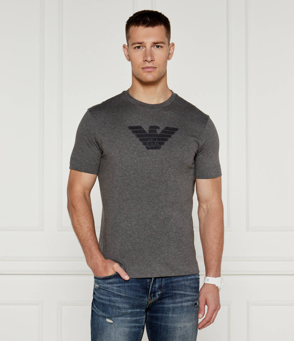 Футболка Emporio Armani - серый(6D1T98 1JOCZ)
