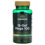 Swanson, Q-Gel Mega 100, 100 мг, 60 капсул