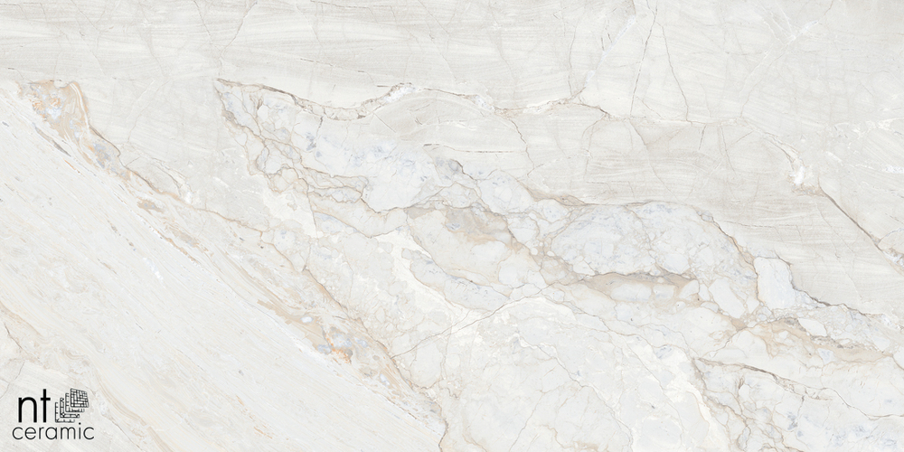 Керамогранит Gravel White NTT99508P 600*1200мм полированная