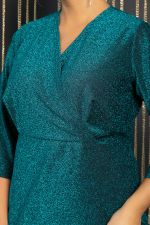 Платье Беатрис (мерцающая бирюза) П11847 LT Collection