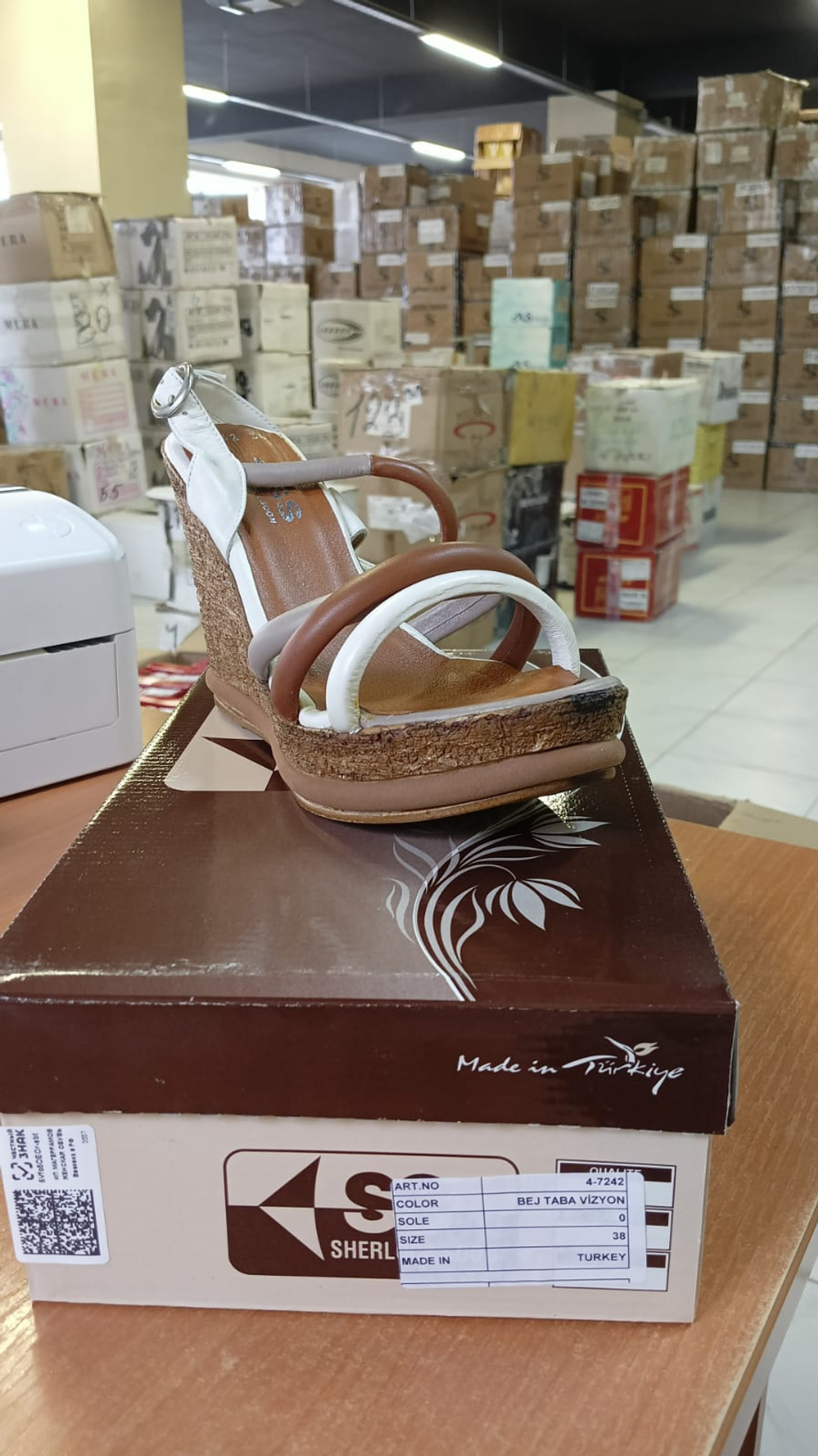 Сабо женские SHERLOCK SOON 4-7242