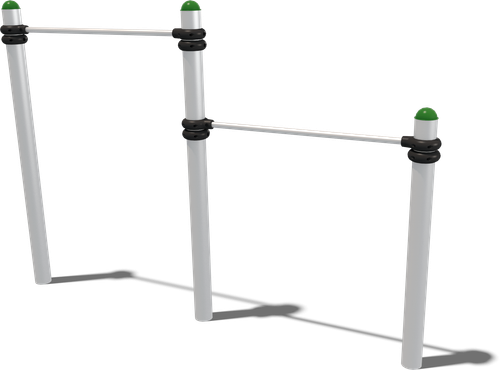 Перекладина разноуровневая низкая  (серия Papercut)