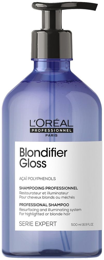 SERIE EXPERT BLONDIFIER GLOSS SHAMPOO / Шампунь для сияния мелированных или осветленных волос