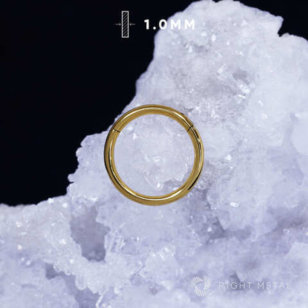 Кликер Classic PVD Yellow 1.0мм