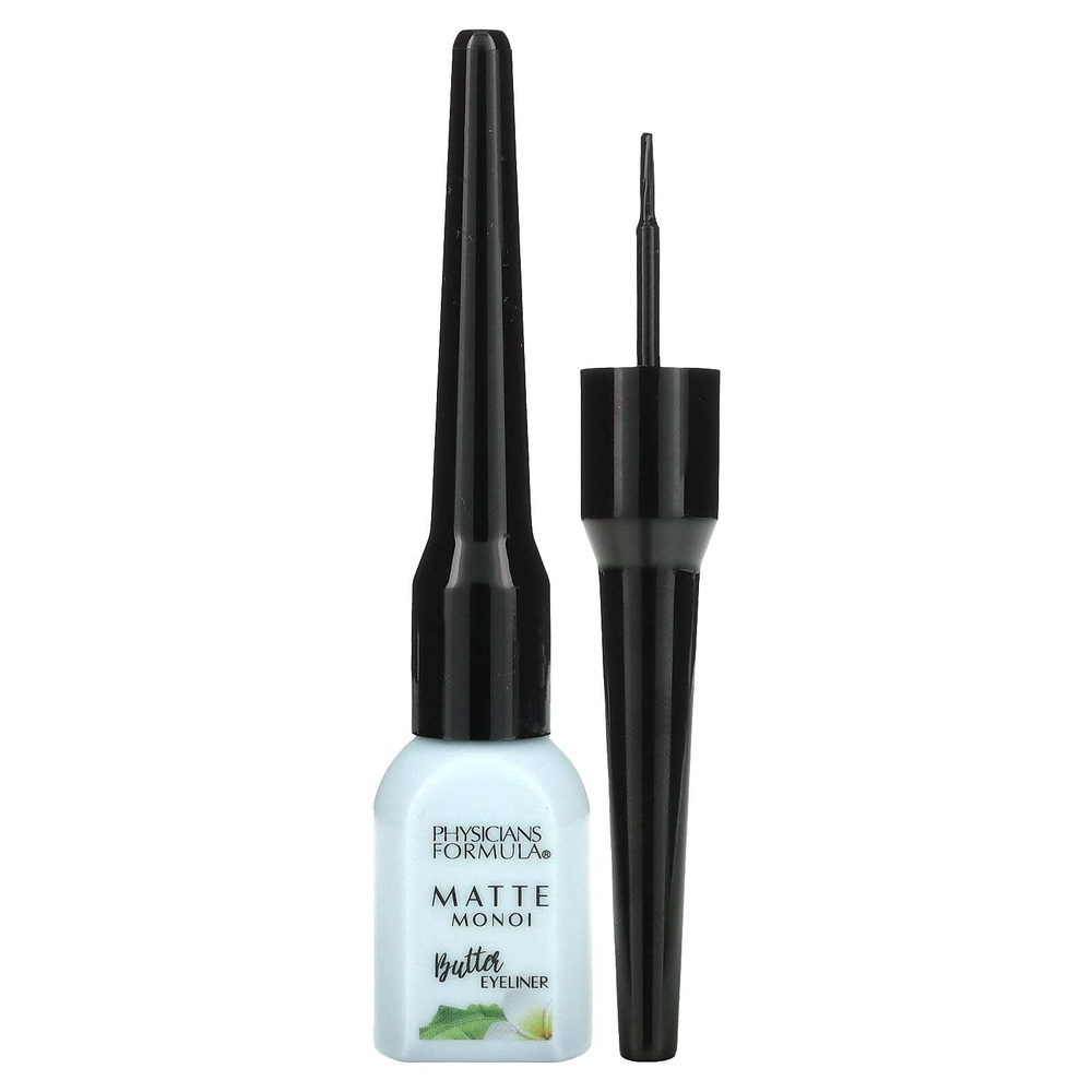 Physicians Formula, Matte Monoi, масляная подводка для глаз, 1711877 матовый черный, 6 мл (0,2 жидк. унц.)