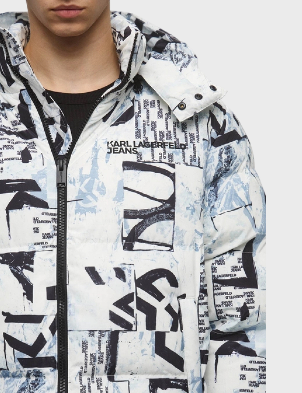 Куртка KARL LAGERFELD JEANS Aop Puffer