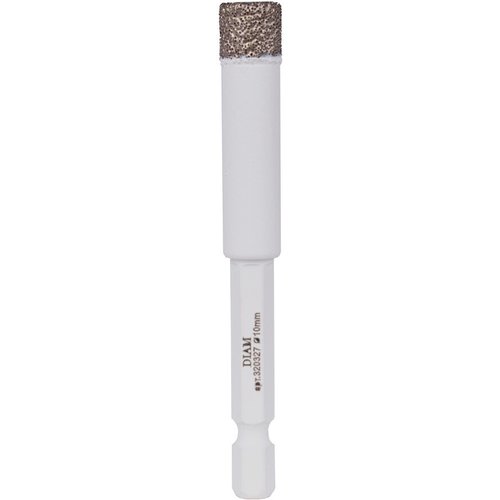Сверло алмазное DIAM HEX-E Extra Line V-TECH 10x35x1/4 по керамике   320327