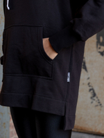 Худи Ваарга женская чёрное "Волколак" без начёса (Сказки тёмной стороны)