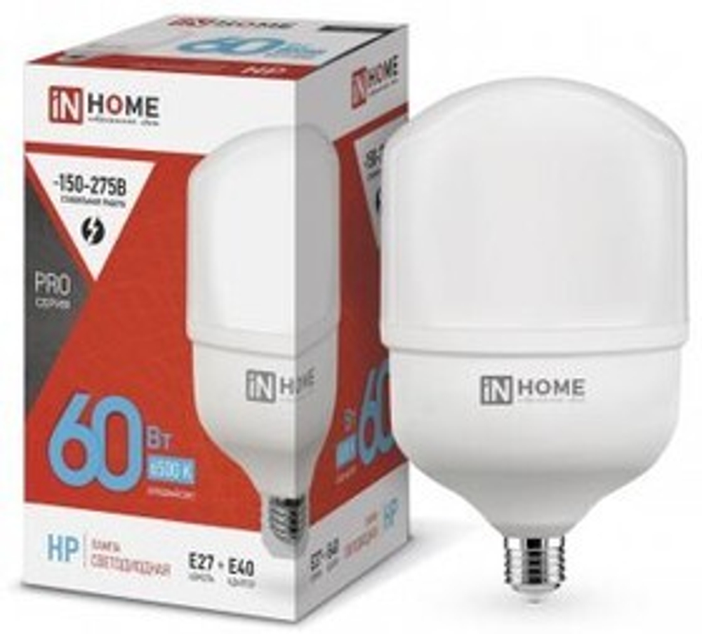 Лампа светодиодная высокомощная LED-HP-PRO 60Вт цилиндр 6500К холод. бел. E27