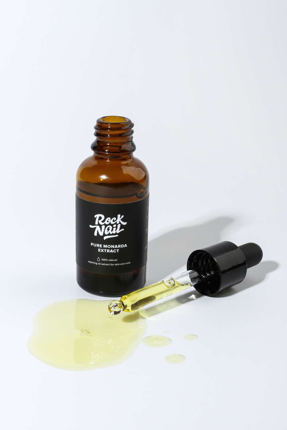 RockNail Масло монарды Monarda Repair nail&skin extract oil, 30мл