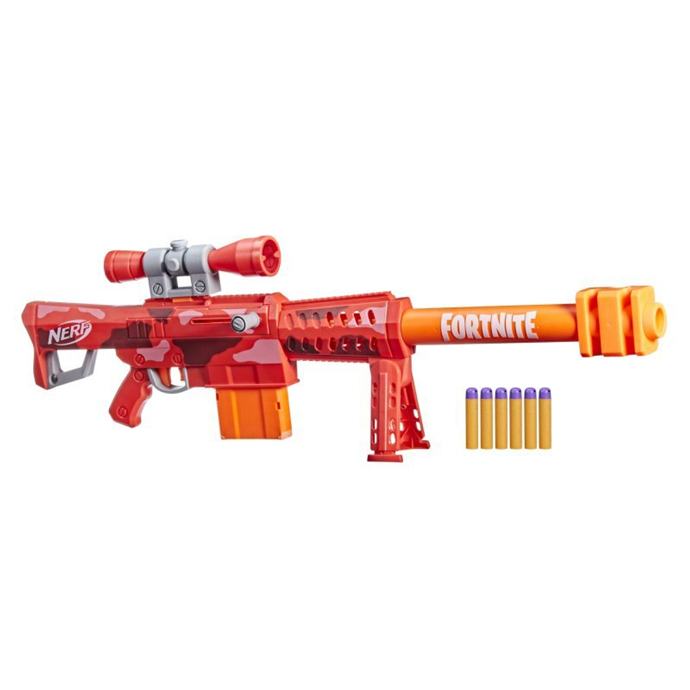 Hasbro Nerf MEGA - Fortnite Heavy SR Launcher + 6 дротиков F0929