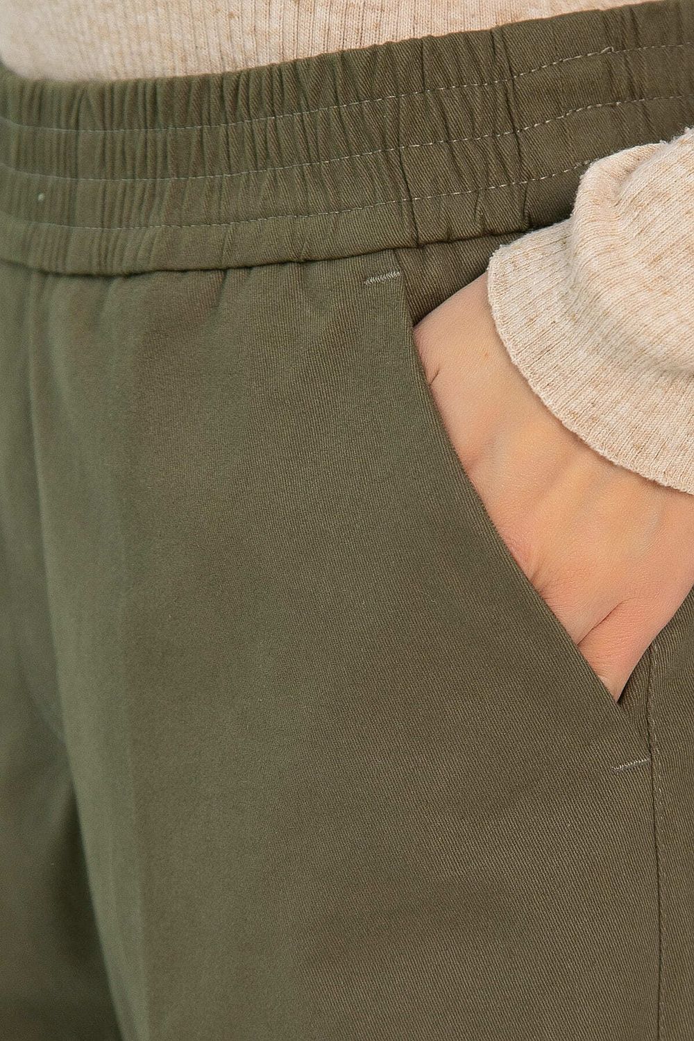 Брюки на резинке Спринт (хаки) Б14260-18М LT Collection