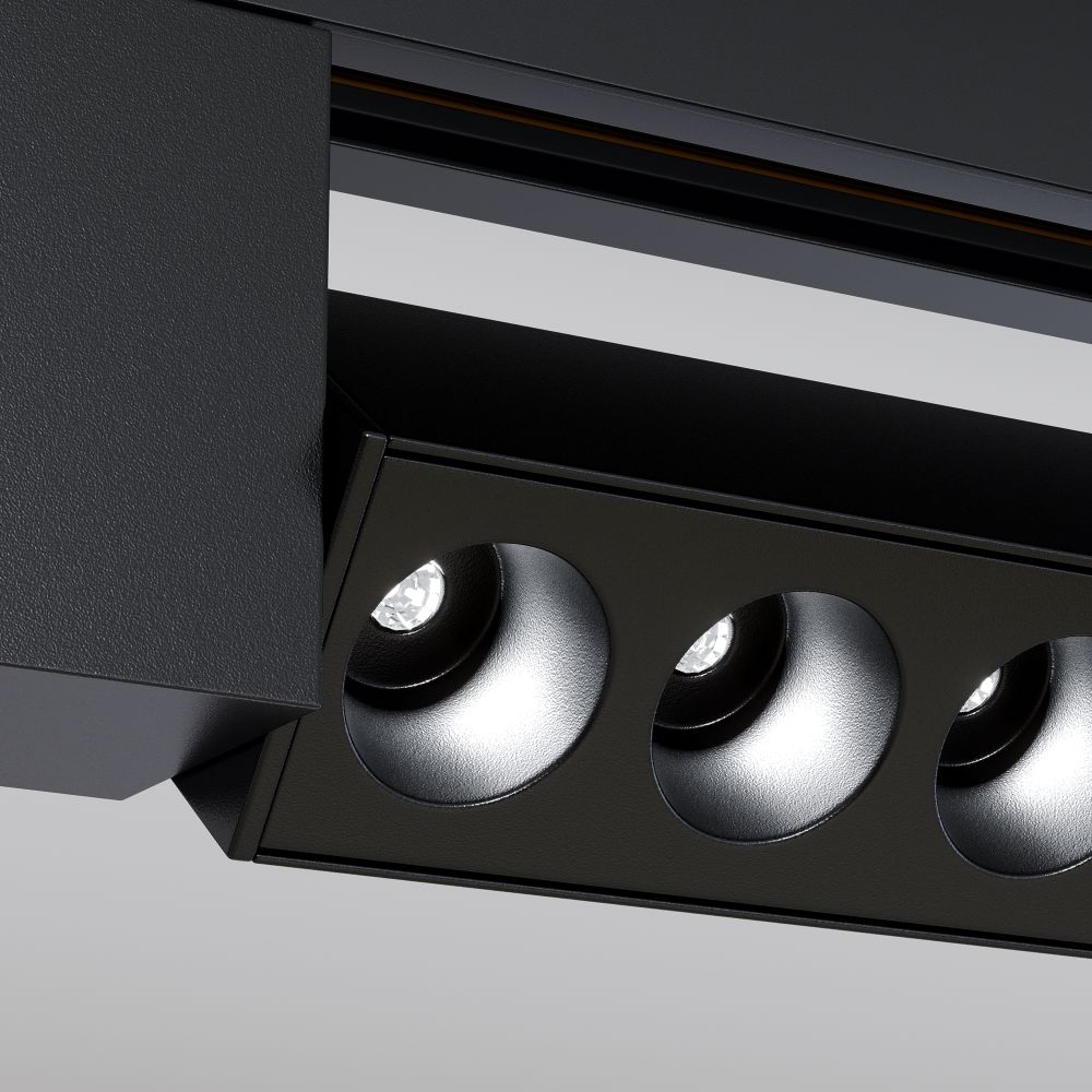 Трековый однофазный светодиодный светильник Maytoni Unity TR010-1-10W4K-M-B