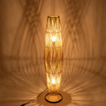 Светильник напольный из ротанга "Нанда" 1х120Вт, Е27, 26х26х120 см