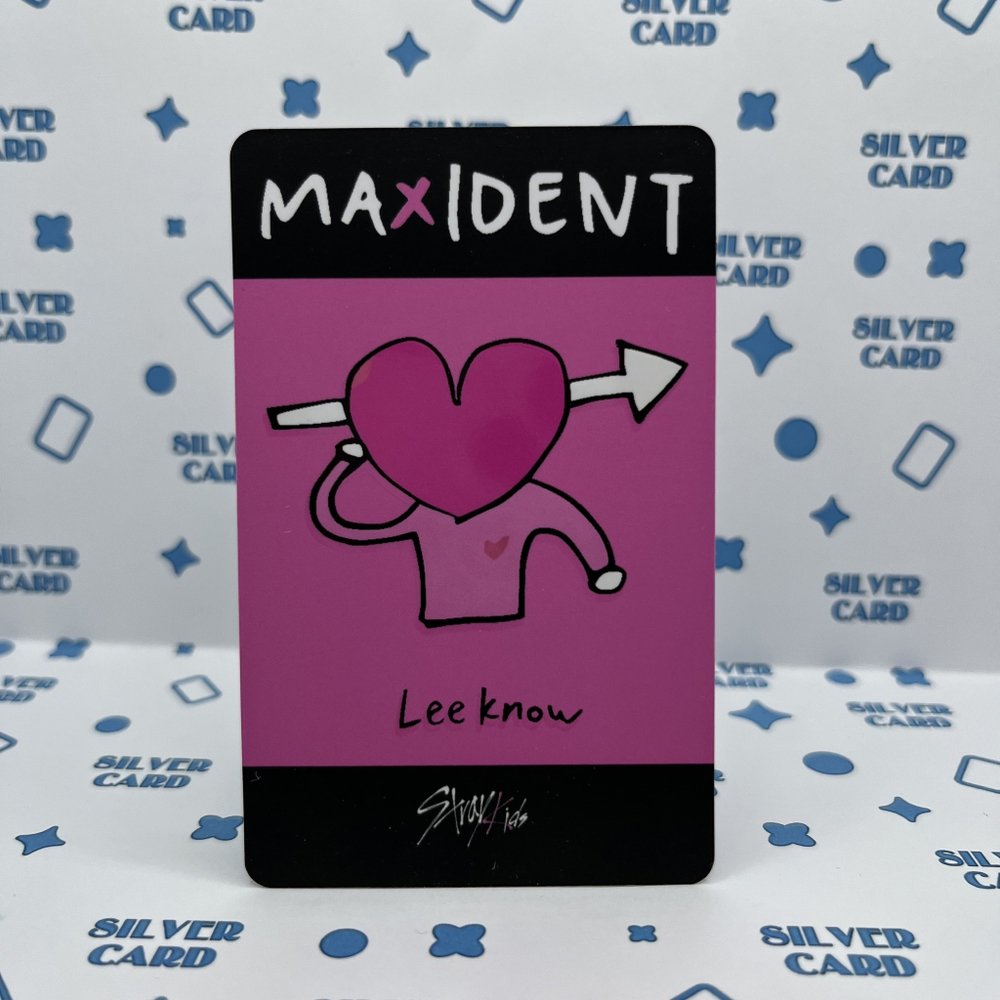 Фотокарта STRAY KIDS - MAXIDENT (SOUNDWAVE UNVEIL LUCKY DRAW | Минхо)