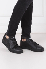 Кожаные кроссовки EA7 - черный(X8X001 XCC51)