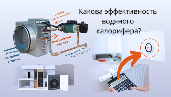 Калорифер водяной для приточной вентиляции: что это такое и как работает