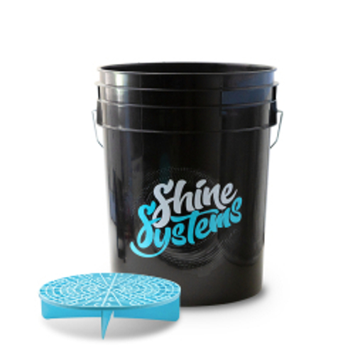 Shine Systems Bucket + Filter - ведро для мойки автомобиля c сепаратором, 20 лs