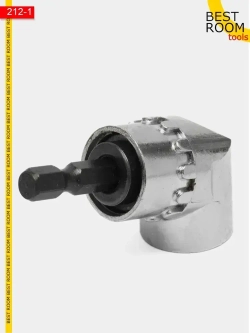 Угловая насадка на дрель, Адаптер угловой для шуруповерта, для бит 1/4