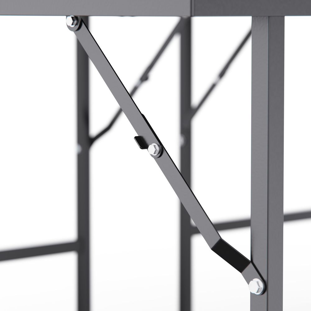 Теннисный стол DFC RQ24002, размер по стандарту ITTF 274 x 152, с сеткой и ракетками