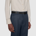 Пояс GUCCI LOGO 3cm, 474313-UCGAN-1000