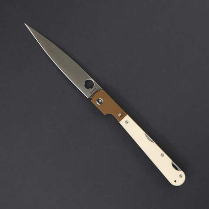 Corso Cream White G10 Satin Bronze Bolster