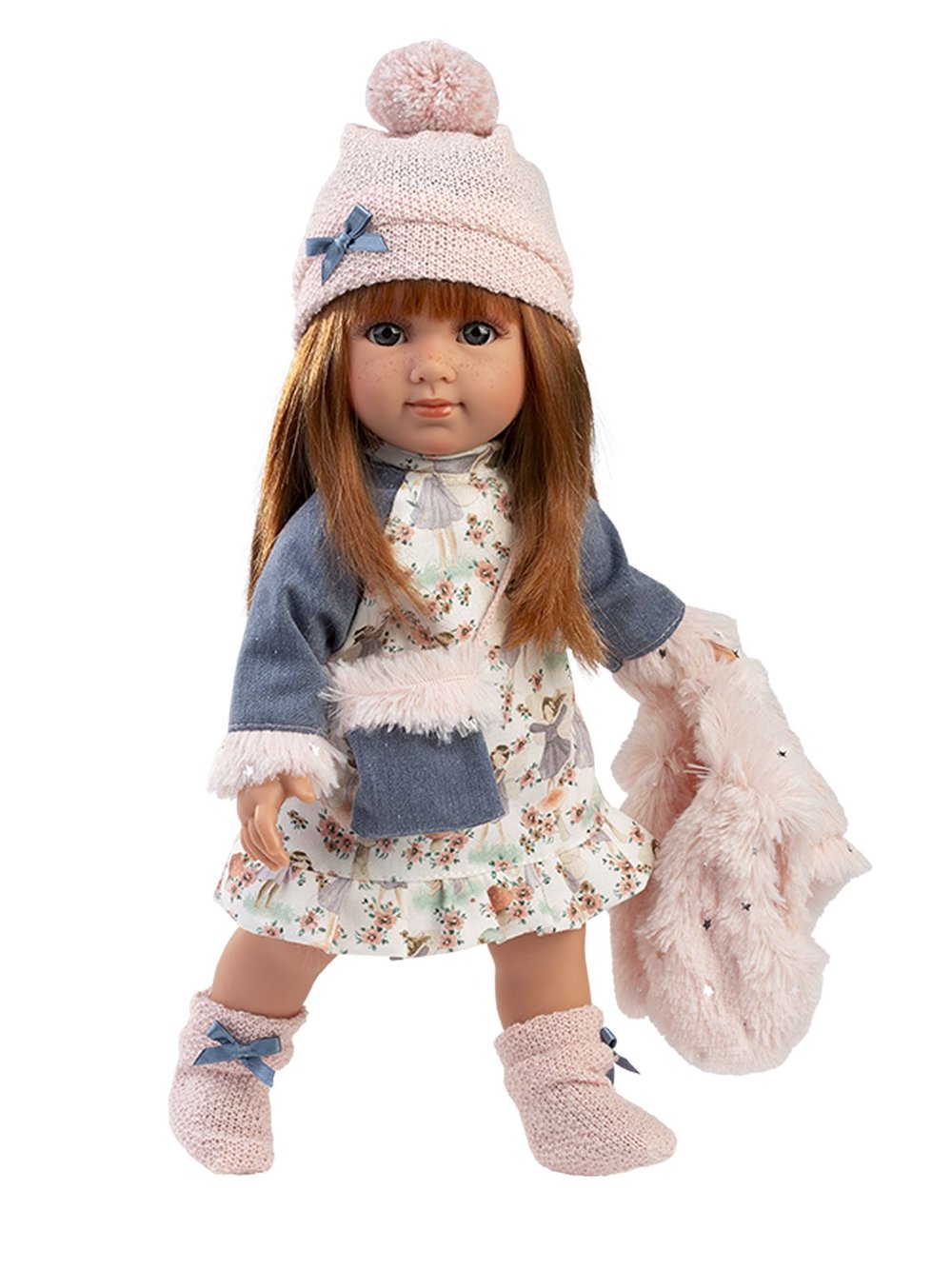 Кукла Llorens мягконабивная 35см Nicole (53555)