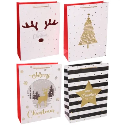 Пакет подарочный «Волшебная зима» 31*42*12 см, микс